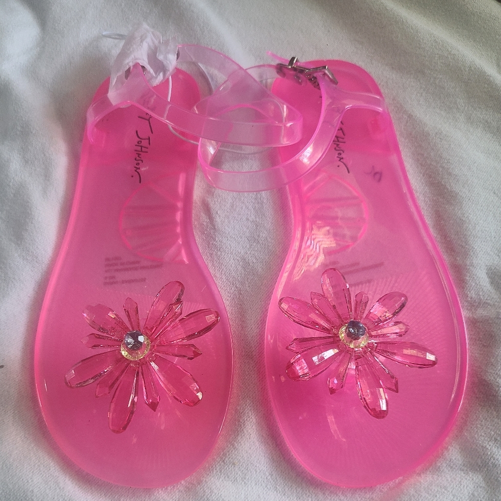 Pink sandals